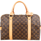 Louis Vuitton Monogram Canvas Carryall Weekender Handbag