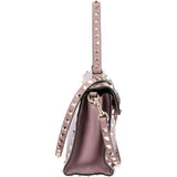 Valentino Garavani Leather Rockstud Flap Crossbody Handbag