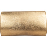 Yves Saint Laurent Crinkled Metallic Leather Cassandre Clutch