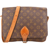 Louis Vuitton Monogram Canvas Cartouchière GM Crossbody Bag