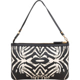 MCM Monogram Zebra Visetos Pochette Shoulder Bag