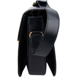 Céline Boxcalf Leather Carriage Triomphe Shoulder Bag