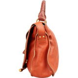 Chloé Grained Calfskin Marcie Double Carry Bag Handbag