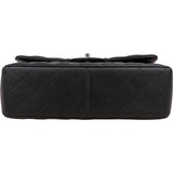 Chanel Quilted Lambskin Jumbo Double Flap Crossbody Bag