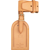 Louis Vuitton Vachetta Leather Luggage Tag Set (E.Y)
