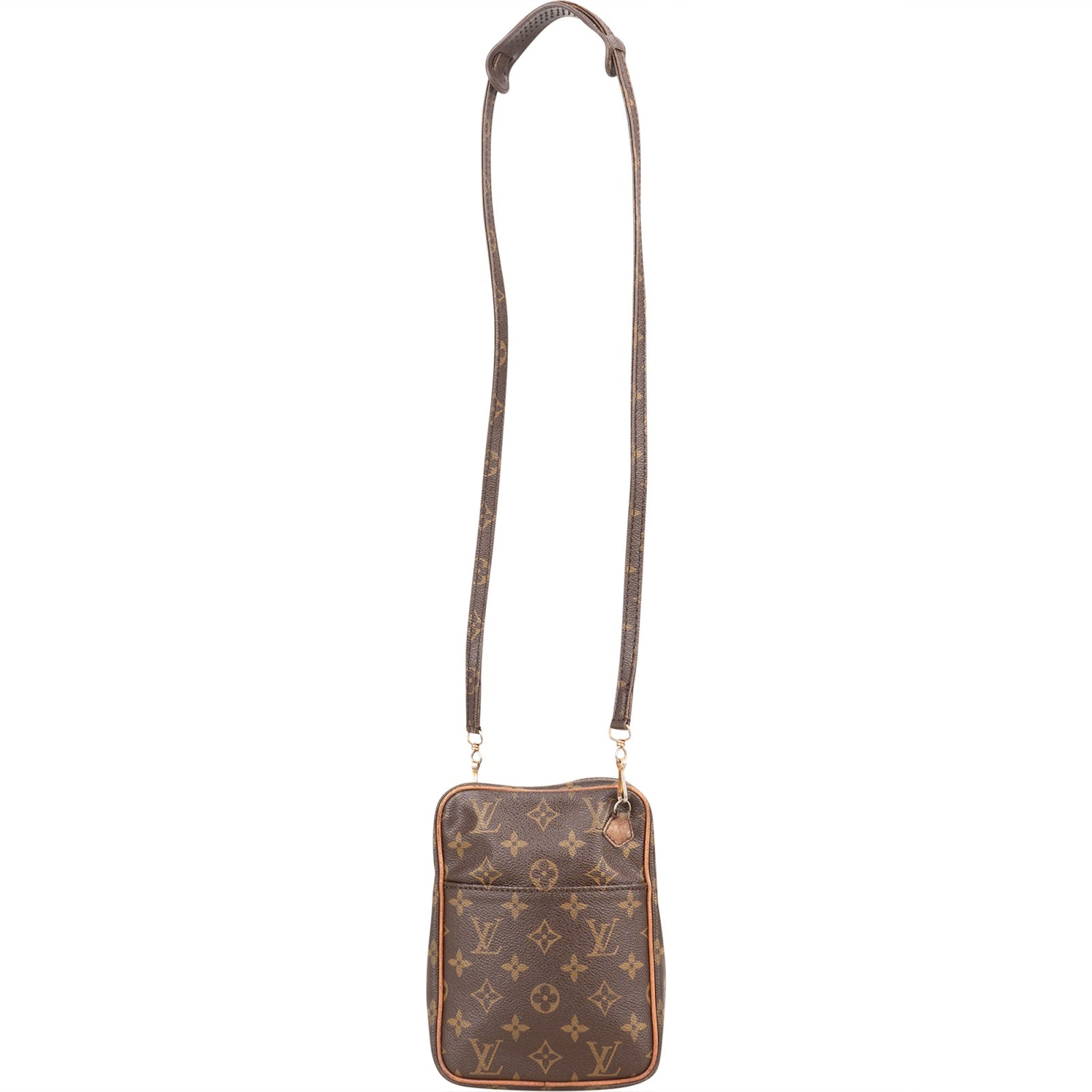 Louis Vuitton Monogram Canvas Danube Crossbody Bag - vintageandkickz