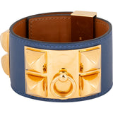 Hermès Gold Tone Collier de Chien Bracelet