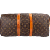 Louis Vuitton Monogram Canvas Keepall 45 Bandoulière Travel Bag