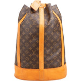 Louis Vuitton Monogram Canvas Randonnee GM Backpack Shoulder Bag