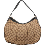 Gucci Monogram GG Canvas Sukey Hobo Shoulder Bag