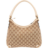 Gucci Monogram GG Canvas Abbey D-Ring Hobo Shoulder Bag