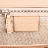 Gucci Beige Leather Daily Floral Bamboo 1967 Top Handle Handbag