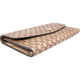 Gucci Guccissima Leather Continental Flap Wallet