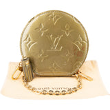 Louis Vuitton Monogram Vernis Rond Tassel Coin Purse Bag Charm