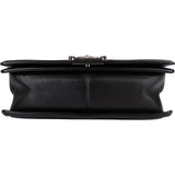 Chanel Quilted Lambskin CC Boy Single Flap Crossbody Bag