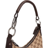Gucci Monogram GG Canvas Hobo Shoulder Bag
