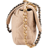 Chanel 19 Quilted Lambskin Single Flap Crossbody Bag