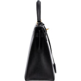Hermès Box Calf Sellier Kelly 28 Handbag