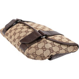 Gucci Monogram GG Canvas Messenger Belt Crossbody Bag