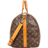 Louis Vuitton Monogram Canvas Keepall 50 Bandoulière Travel Bag