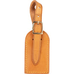 [🔄️B10 / F66] Louis Vuitton Vachetta Leather Luggage Tag - vintageandkickz