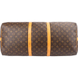 Louis Vuitton Monogram Canvas Keepall 60 Bandoulière Travel Bag