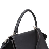 Celine Grained Suede Leather Trapeze Handbag
