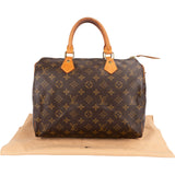 Louis Vuitton Monogram Canvas Speedy 30 Handbag