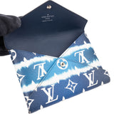 Louis Vuitton Limited Escale Tie-Dye Giant Monogram Small Pochette Kirigami Pouch