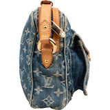 Louis Vuitton Monogram Denim Camera Crossbody Bag