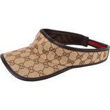 Gucci Monogram GG Canvas Tennis Sun Visor Cap