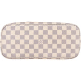 Louis Vuitton Monogram Damier Azur Canvas Neverfull PM Shoulder Bag