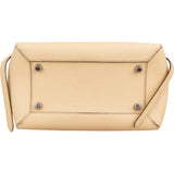 Celine Beige Grained Calfskin Belt Handbag