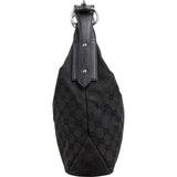 Gucci Monogram GG Canvas Horse Bit Hobo Handbag