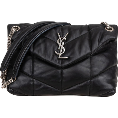 Saint Laurent Quilted Leather Loulou Puffer Crossbody Bag