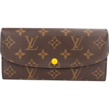Louis Vuitton Monogram Canvas Emilie Wallet