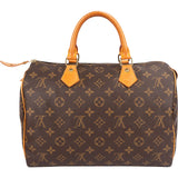 Louis Vuitton Monogram Canvas Speedy 30 Handbag