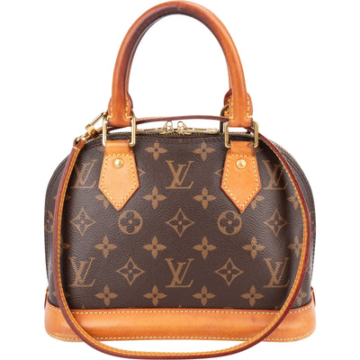 Louis Vuitton Monogram Canvas Alma BB Handbag