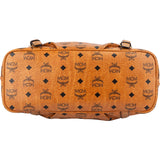 MCM Monogram Visetos Satchel Handbag