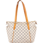 [🔄️B06 / F55] Louis Vuitton Monogram Damier Azur Canvas Totally PM Shoulder Bag - vintageandkickz