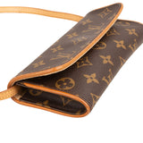 Louis Vuitton Monogram Canvas Twin Pochette Belt Crossbody Bag