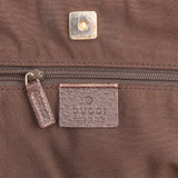 Gucci Monogram GG Canvas Abbey Double Pocket Tote Shoulder Bag