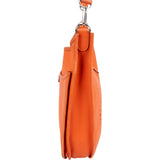 Hermès Orange Epsom Leather Evelyne III GM Crossbody Bag