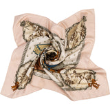 Hermès Napoleon Silk Twill Silk Carre 90 Scarf Tuch