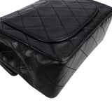 Chanel Quilted Lambskin Small 24K Gold Single Flap Crossbody Bag