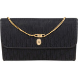 Christian Dior Monogram Oblique Canvas Vintage Chain Crossbody Bag