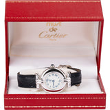 Cartier Silver Tone Must de Cartier Colisee Woman Watch