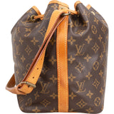 Louis Vuitton Monogram Canvas Sac Noé Petit Shoulder Bag