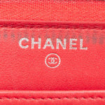 [🔄️B11 / F34] Chanel Caviar Leather Quilted Zip Around Wallet - vintageandkickz