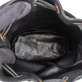 Chanel Caviar Leather CC Drawstring Bucket Crossbody Bag